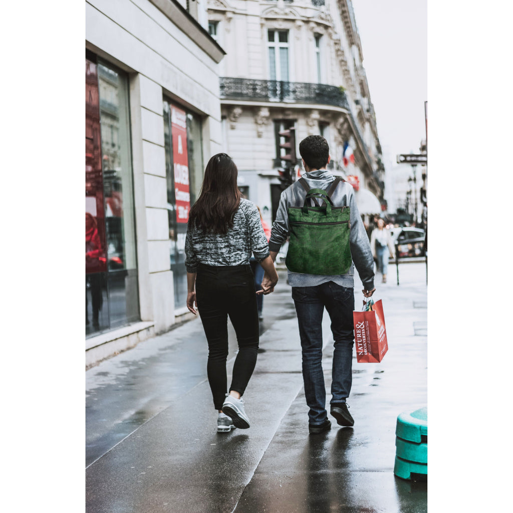 Multi-Pocket Urban Backpack – Three-Access, Concealed Side Compartments